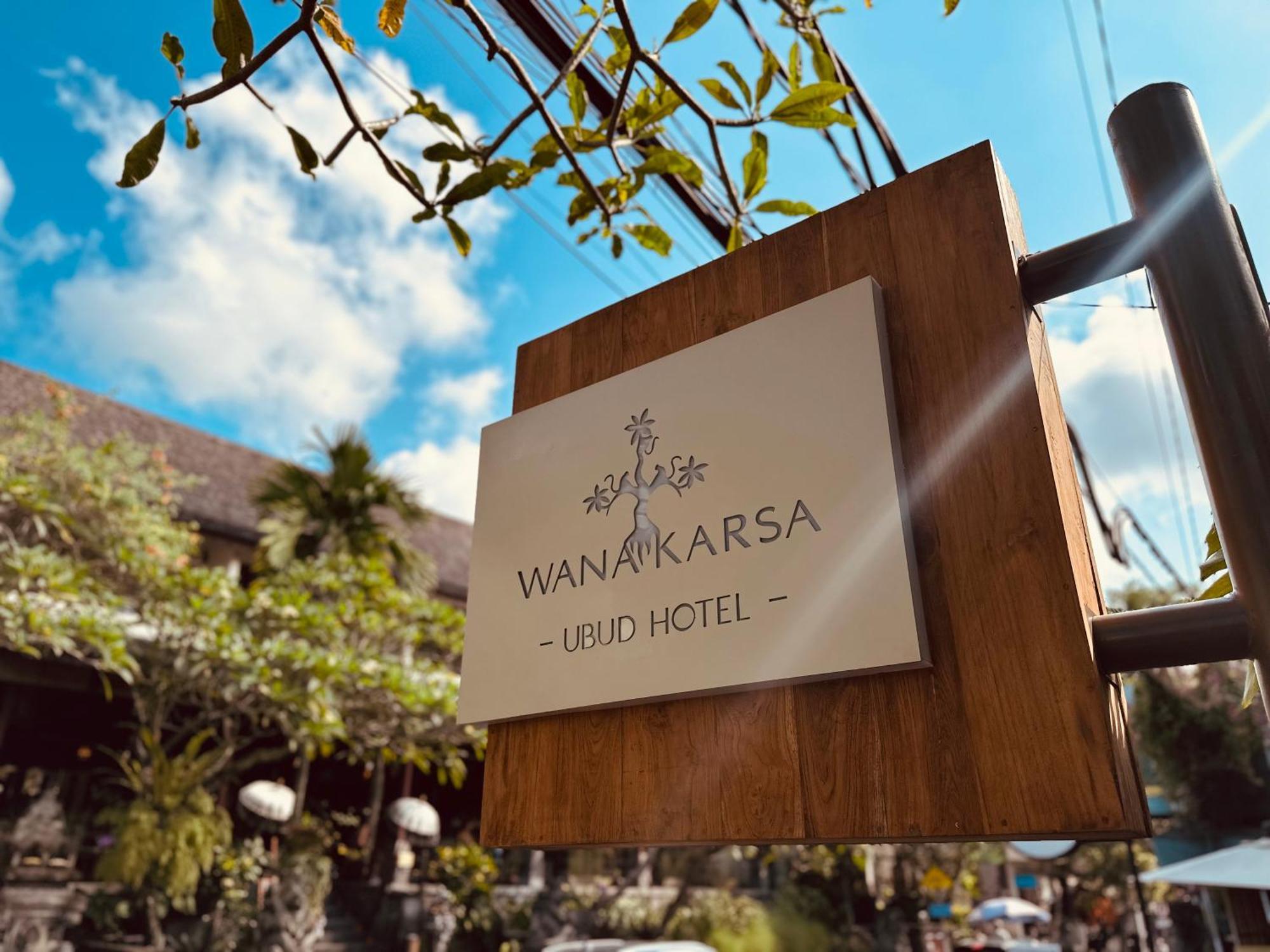 Wana Karsa Ubud Hotel Eksteriør billede
