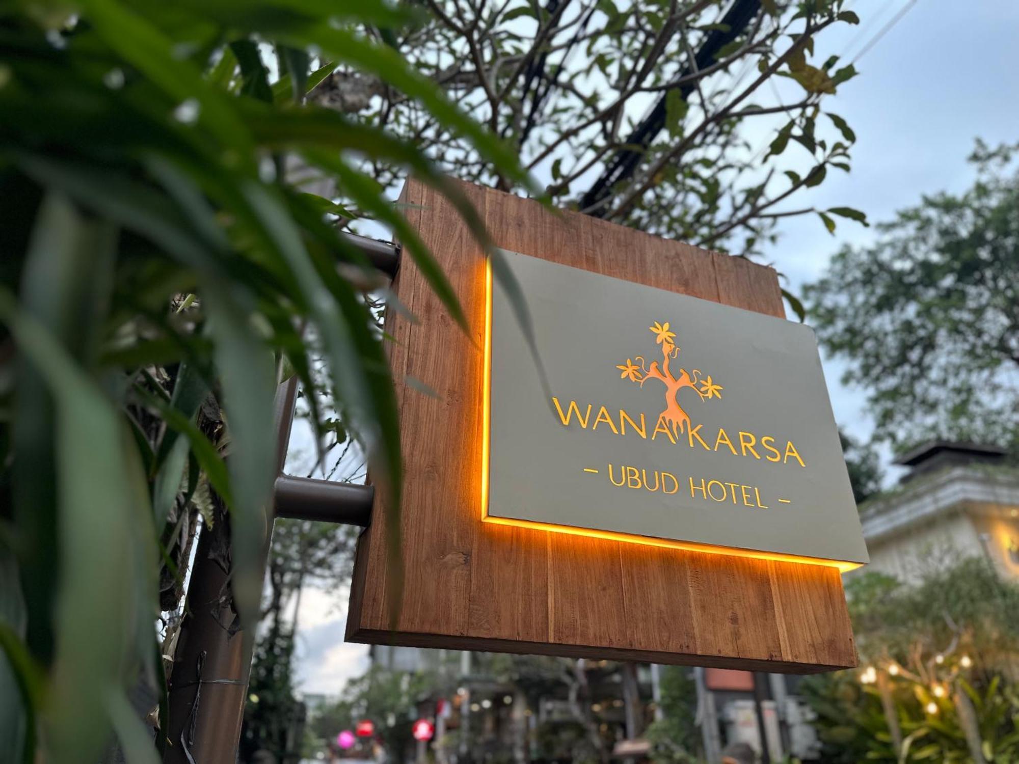 Wana Karsa Ubud Hotel Eksteriør billede
