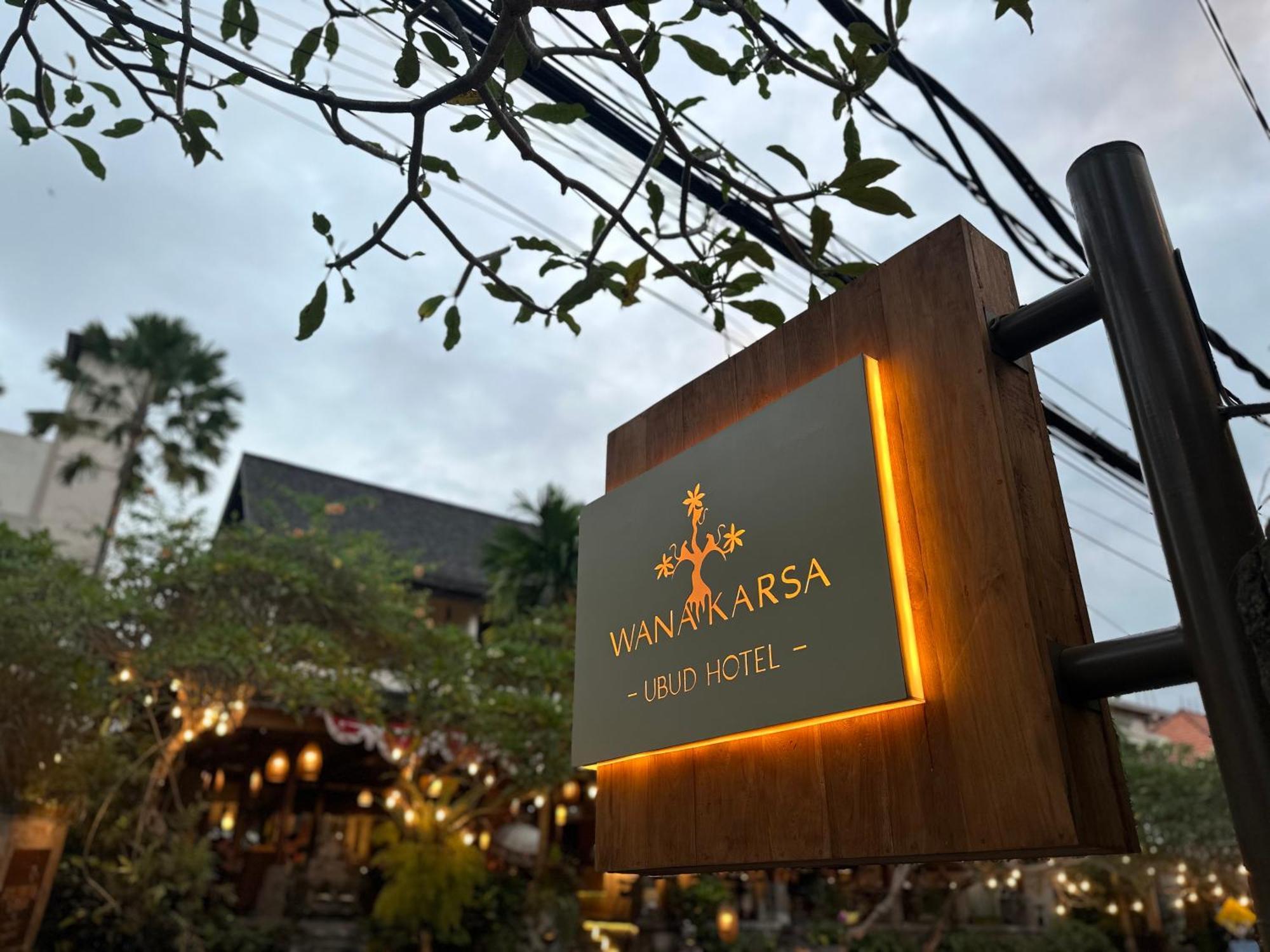 Wana Karsa Ubud Hotel Eksteriør billede